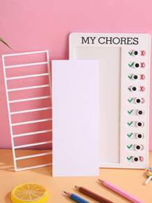 1pc Letter Graphic Plan Board - Multicolor - View 4