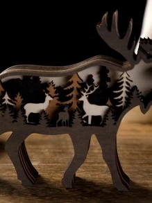 1 cái thủ công trang trí thiết kế nai sừng tấm - Nhiều màu - Xem 2