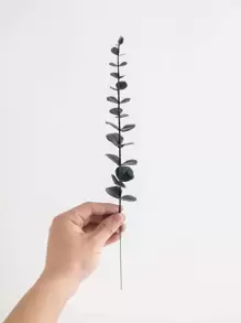 1/6/10/25/40pcs Artificial Eucalyptus Leaves, Home Decor Vase Filler, Wedding Bridal Bouquet, DIY Wreath, Door Decoration, Outdoor Garden, New Year, Valentine's Day Gift, Valentine Day, Gift Gifts Birthday Graduation,Garden Decor,Outdoor Plant,Gardening,Fake Flowers