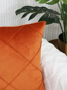 1入組針襇靠墊套不附帶墊芯 - 橘色 - 查看 4