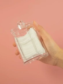 1 Soporte organizador de acrílico transparente para almohadillas faciales cosméticas, organizador de almacenamiento y exhibición para removedores de maquillaje, decoración de habitación, bolsas, bolsa de maquillaje, tocador, viaje, bolsa de viaje, artículos esenciales de viaje, organizador, almacenamiento, artículos esenciales de viaje, organizador de maquillaje, bolsas de maquillaje, organizador de maquillaje, organizador, bolsa de aseo, organizador de escritorio, bolsa cosmética, bolsa de maquillaje, organizador de maquillaje, accesorios de tocador, bolsa de maquillaje, bolsas de maquillaje, joyero, bolsa, soporte para brochas de maquillaje, soporte para brochas, organizador de perfumes, bolsa, regalos para mujeres, regalos de Navidad, ideas de regalo para mujeres, decoración de habitación - transparente - Ver 5