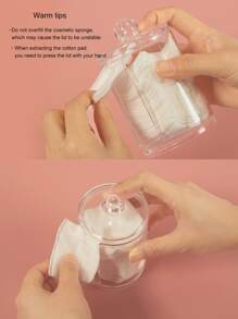 1 Soporte organizador de acrílico transparente para almohadillas faciales cosméticas, organizador de almacenamiento y exhibición para removedores de maquillaje, decoración de habitación, bolsas, bolsa de maquillaje, tocador, viaje, bolsa de viaje, artículos esenciales de viaje, organizador, almacenamiento, artículos esenciales de viaje, organizador de maquillaje, bolsas de maquillaje, organizador de maquillaje, organizador, bolsa de aseo, organizador de escritorio, bolsa cosmética, bolsa de maquillaje, organizador de maquillaje, accesorios de tocador, bolsa de maquillaje, bolsas de maquillaje, joyero, bolsa, soporte para brochas de maquillaje, soporte para brochas, organizador de perfumes, bolsa, regalos para mujeres, regalos de Navidad, ideas de regalo para mujeres, decoración de habitación - transparente - Ver 6