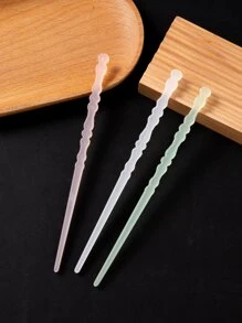 3 cái Ghim Tóc Tối giản - Nhiều màu - Xem 3