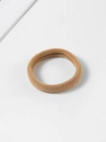 50pcs Solid Hair Tie Ponytail Holder Hair Elastic Hair Rope - Multicolor - View 3