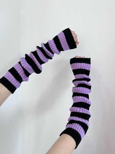 【ポン酢】rurumu: multi stripe arm warmer ポン酢】rurumu: multi stripe arm warmer 32313689_hi?h=512