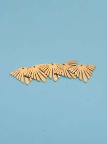 5入組幾何DIY吊墜 - 金黃色 - 查看 3