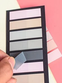 1pc Ghi chú màu hỗn hợp - Nhiều màu - Xem 4