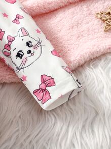 Bebé Camiseta con estampado de dibujos animados - Blanco - Ver 5