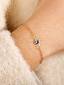 Evil Eye Decor Bracelet - Multicolor - View 1