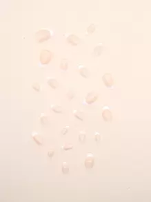 Transform Your Nails With 24pcs Long Oval White French Two Tone Fake Nail & 1pc Nail File & 1sheet Tape French Tip Press On Nails Supplies - White - View 5