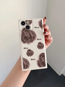 Floral Pattern Phone Case - Multicolor - View 2