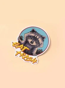 Vincenttrinidadart 1張字母圖案筆記本貼紙 - 彩色 - 查看 4