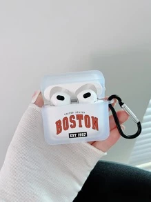 Một In thư Hình vuông Trong suốt Tai nghe Tương thích với Airpods , Với móc , Tai nghe Không bao gồm - Nhiều màu - Xem 1