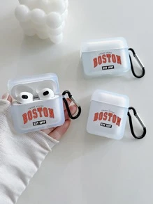 Một In thư Hình vuông Trong suốt Tai nghe Tương thích với Airpods , Với móc , Tai nghe Không bao gồm - Nhiều màu - Xem 2