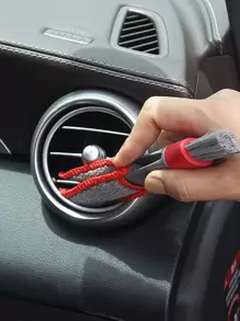 1 pieza Cepillo de limpieza de salida de aire del coche