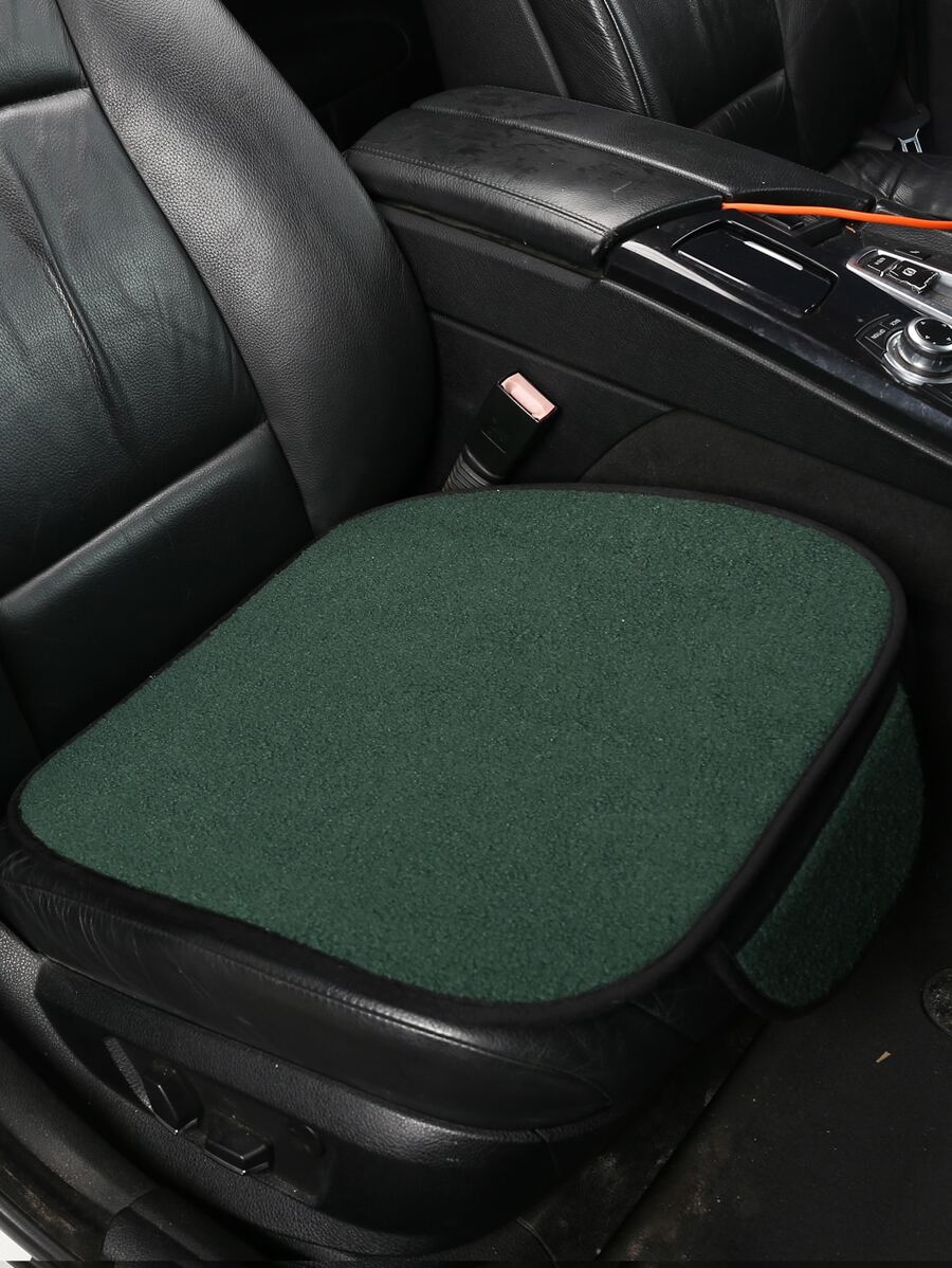 đệm ghế ô tô đồng màu - xanh quân đội - Xem 1