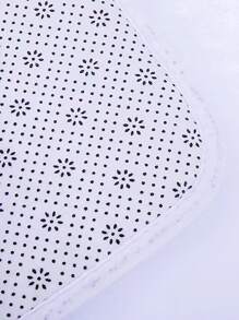 1 pieza Tapete de piso suave y absorbente de poliéster con patrón de animales coloridos, para decoración de habitaciones del hogar