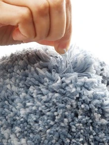 Badezimmerteppich mit Farbverlauf - Verschiedenfarbig - Übersicht 3