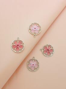 4入組花DIY吊墜 - 彩色 - 查看 2