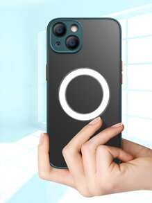 Hadaasi Funda de teléfono compatible con iPhone 14 Pro Max, 17, 17 Pro, 17 Pro Max, 14, 13 Pro, 13 Pro Max, 13, 12 Pro, 12 Pro Max, 12, 11 Pro Max, 11, 11 Pro, XS Max, XR, XS, X y Galaxy S24 Ultra, S24 Plus, S24, S23 Ultra, S23 Plus, S23, S22 Ultra, S22 Plus, S22, S21 Ultra, S21 Plus, S21, S23 FE, S24 FE, S25 Ultra, S25 Plus, S25, S25 Edge, A17, A07, versión internacional, no la versión nacional. Funda de teléfono magnética con tacto suave, color verde mate, contraste de color, a prueba de golpes, semitraslúcida, mate, ultrafina - Verde - Ver 6