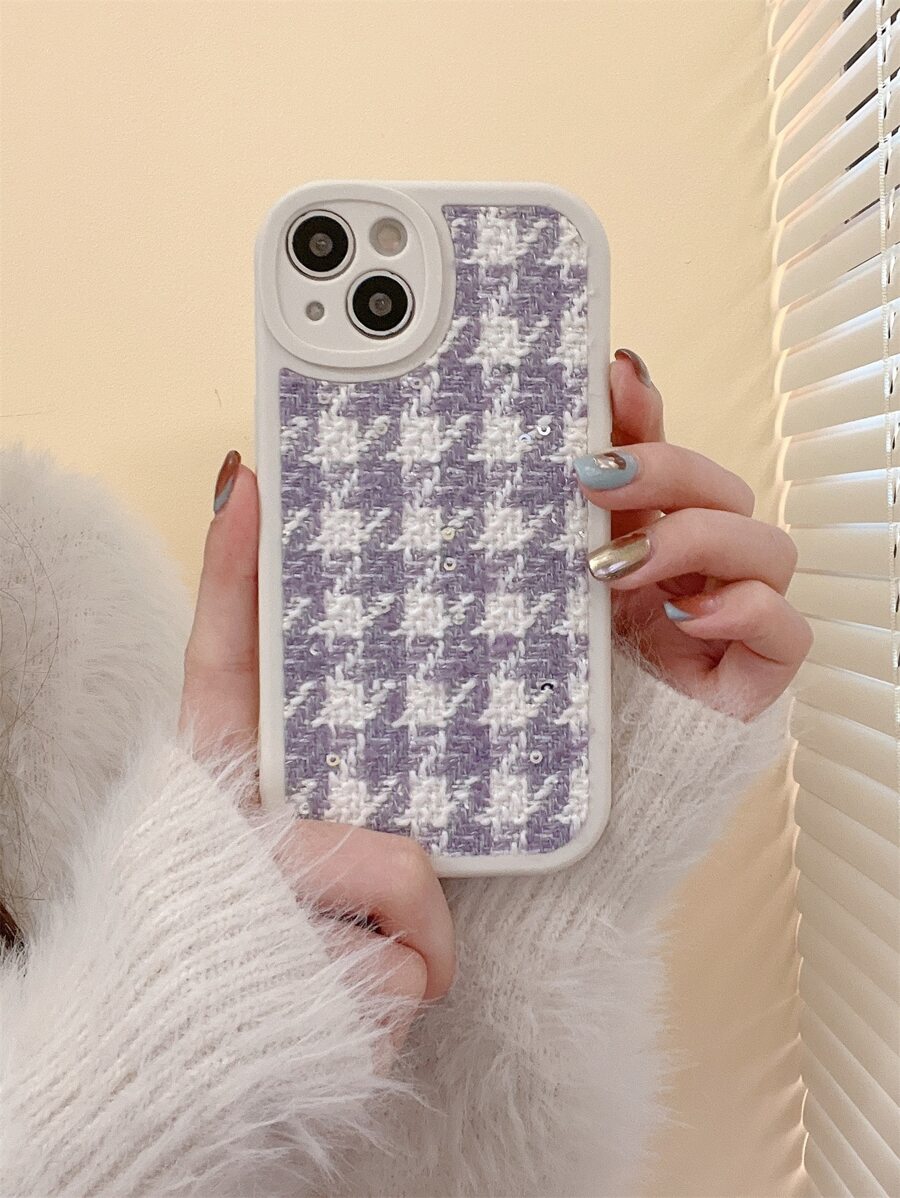 vỏ điện thoại houndstooth - Nhiều màu - Xem 1