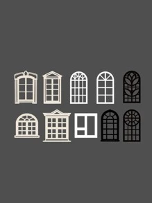 一包20張中空窗材料紙辦公文具