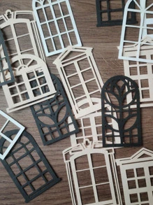 一包20張中空窗材料紙辦公文具