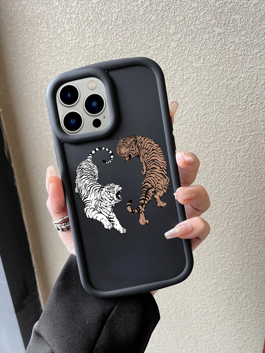 vỏ điện thoại hình con hổ - Nhiều màu - Xem 1