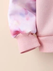 Chicas Cazadora con estampado de unicornio con capucha con forro térmico - Rosa - Ver 5