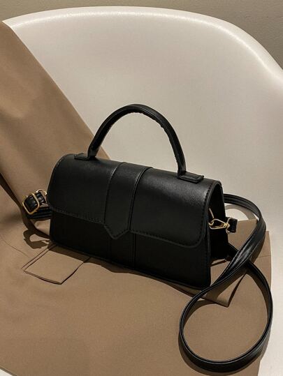 الحد الأدنى حقيبة مربعة الشكل حقيبة السرج العصرية كل مباراة حقيبة حقيبة يد رفرف للتسوق حقيبة ذات تصميم متخصص