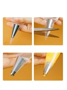 100 piezas Bolsa de pastel portátil - Multicolor - Ver 4