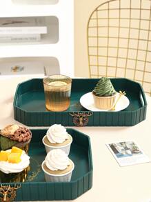 1pc Elk Decor Tray - Multicolor - View 6