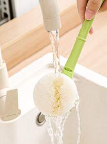 1pc Long Handle Random Color Cleaning Brush - Multicolor - View 6