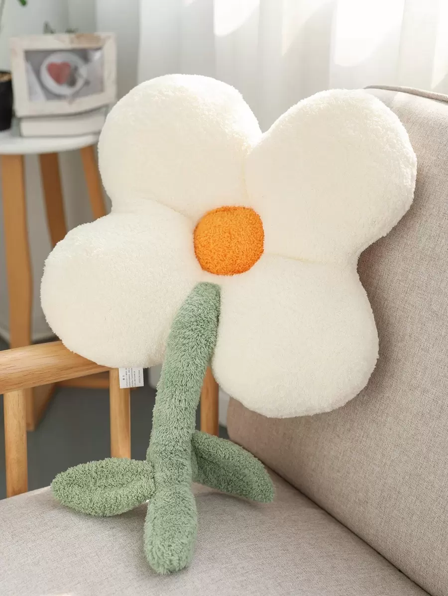 1 pieza Linda almohada decorativa con forma de flor - Multicolor - Ver 1