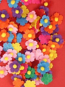 100pcs Flower Design Throwing Confetti - Multicolor - View 2