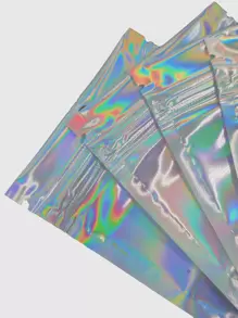 10件/50件/100件彩色全息派对礼品袋