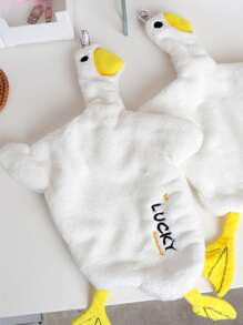 1 pieza Toallita con diseño de dibujos animados - Blanco - Ver 4