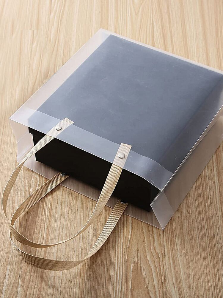 2 piezas Bolsa de regalo transparente - Multicolor - Añade 5