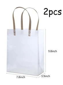 2 piezas Bolsa de regalo transparente - Multicolor - Ver 6