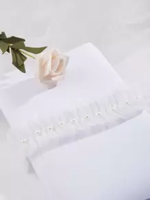 1 Nữ Ngọc Trai Giả Trang Trí Thời Trang Cô Dâu Garter Cho Tiệc Cưới - trắng - Xem 3