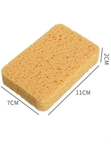 1 pieza Esponja de limpieza portátil