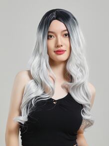 Tóc giả tổng hợp dài sóng cơ thể - Nhiều màu - Xem 1