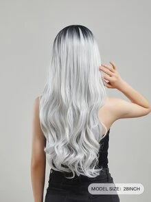 Tóc giả tổng hợp dài sóng cơ thể - Nhiều màu - Xem 2