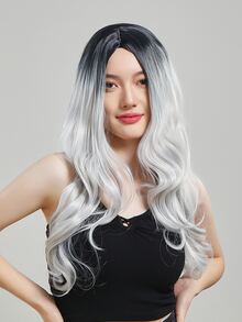 Tóc giả tổng hợp dài sóng cơ thể - Nhiều màu - Xem 3