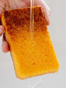 1 pieza Esponja de limpieza de Olla de dos tonos - Multicolor - Ver 6