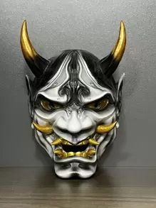 1 pieza Artesanía de decoración con diseño de máscara - El mejor regalo - Multicolor - Ver 1