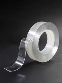 1roll Multifunction Self-adhesive Double-sided Tape - Clear - View 1