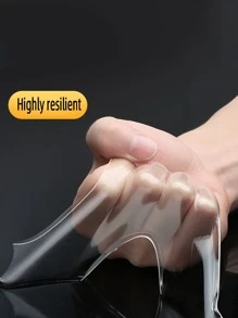 1roll Multifunction Self-adhesive Double-sided Tape - Clear - View 3