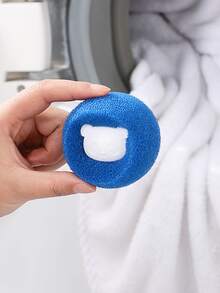 3 piezas Bola de lavandería panda de dibujos animados cabeza - Multicolor - Ver 3