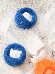 3 piezas Bola de lavandería panda de dibujos animados cabeza - Multicolor - Ver 5